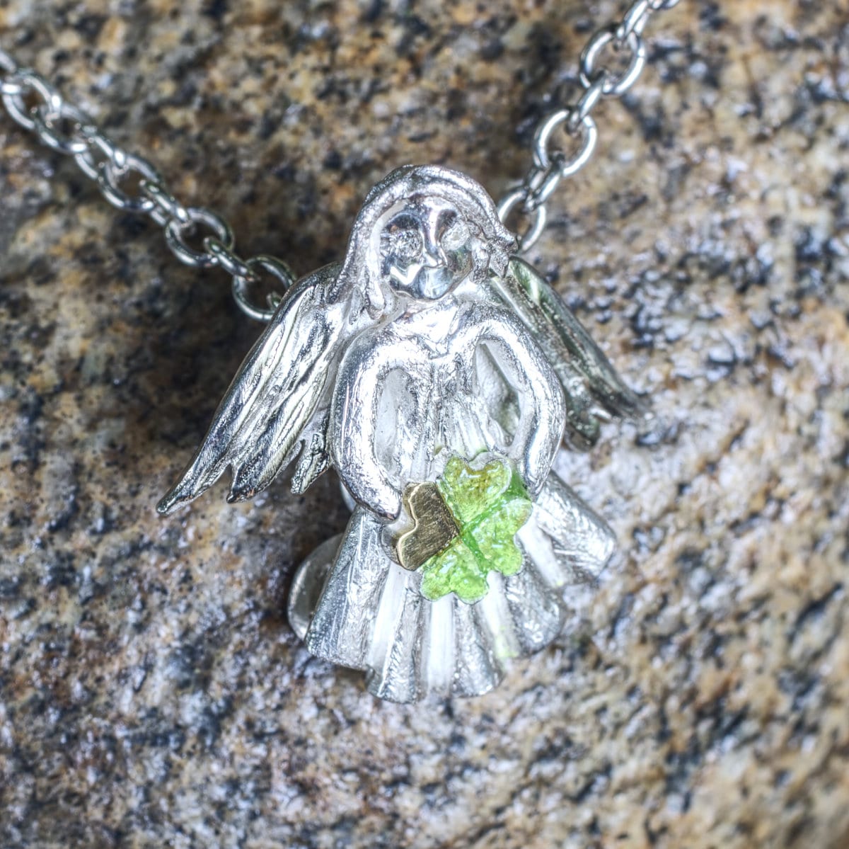 Schutzengel Kleeblatt