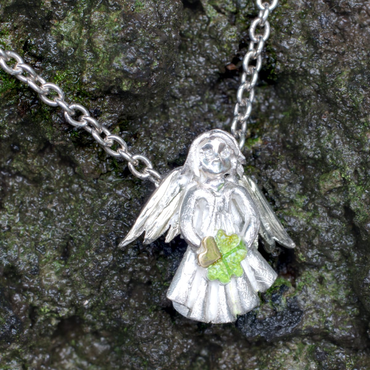 Schutzengel Kleeblatt