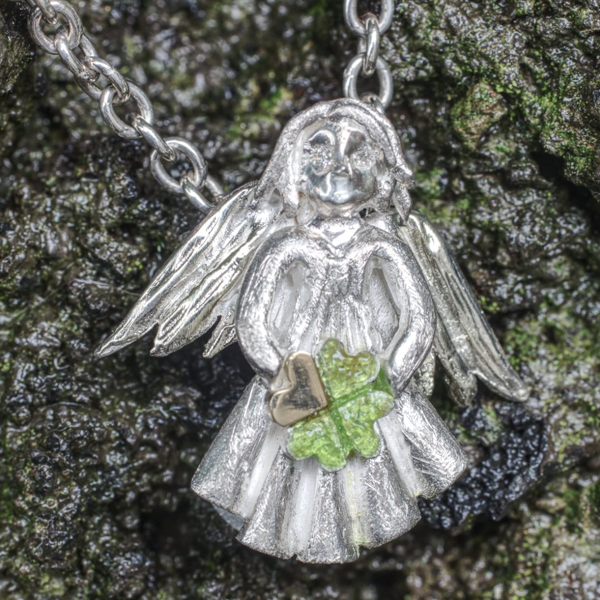 Schutzengel Kleeblatt