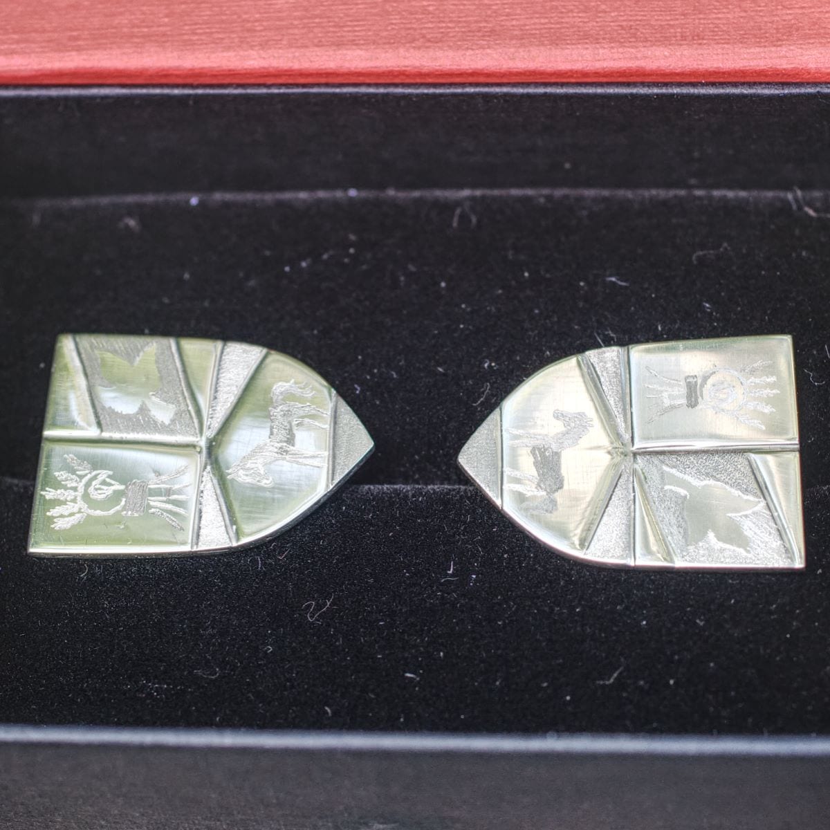 Manschettenknöpfe Familienwappen – Bild 3