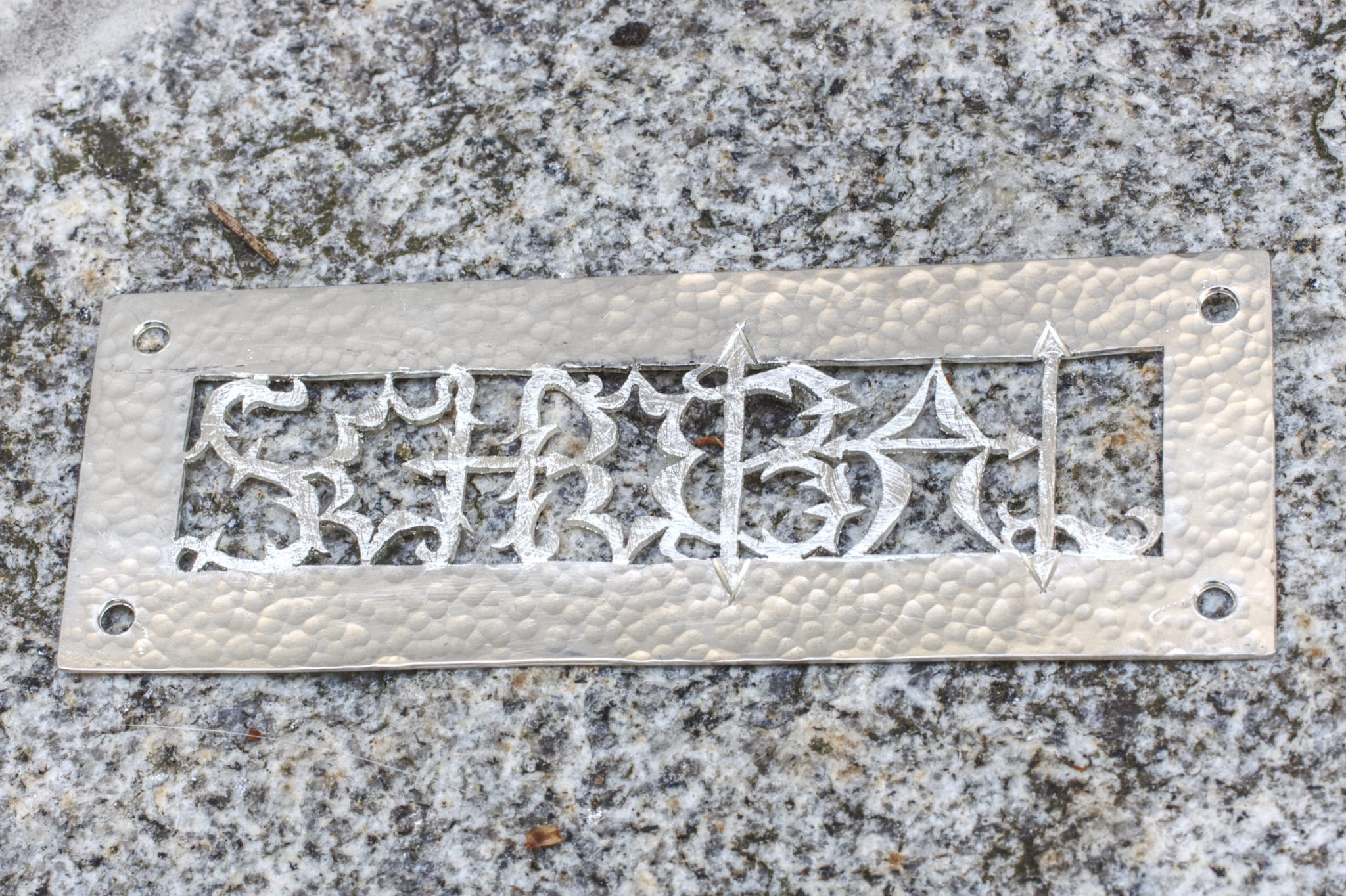 Namensschild Schobal