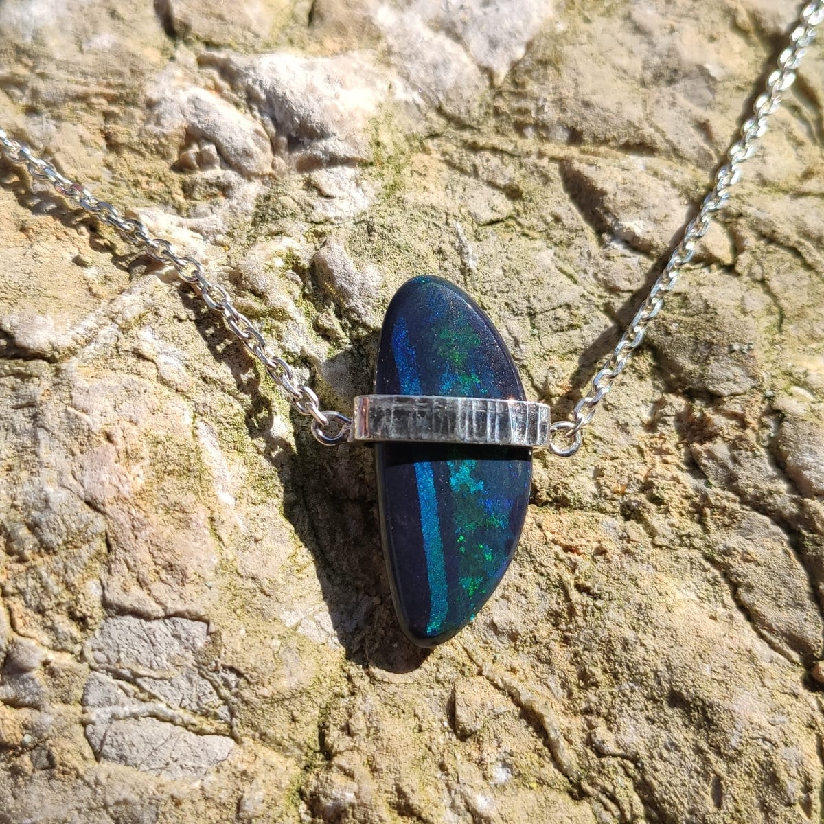 blaugrüner Opal – Bild 2