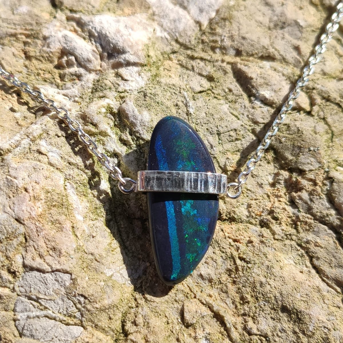 blaugrüner Opal – Bild 4