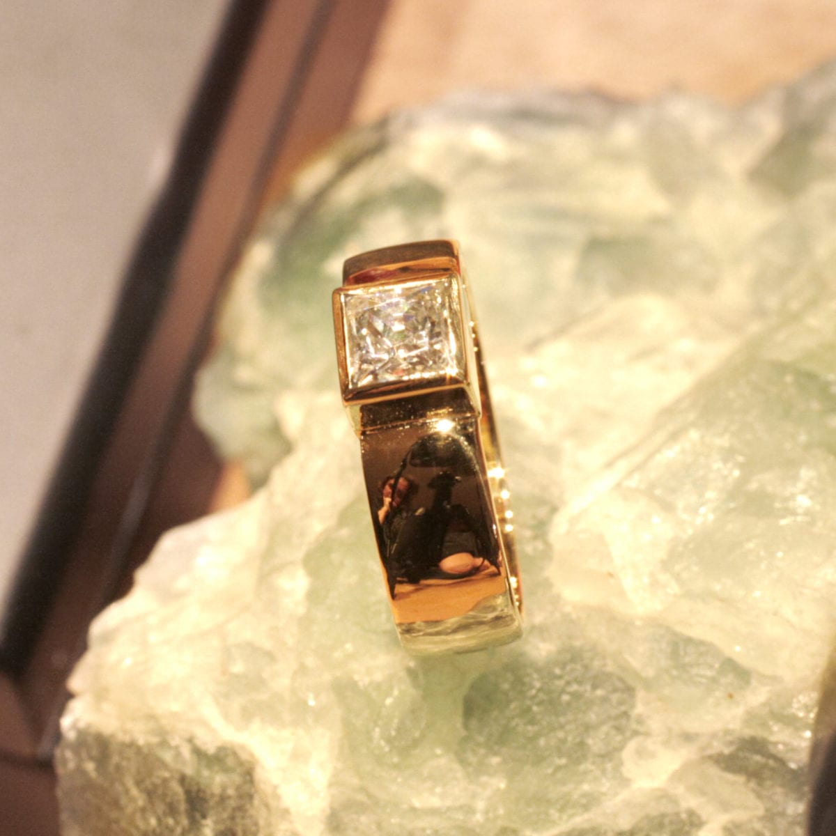 Ring Zirkonia-Carre – Bild 5