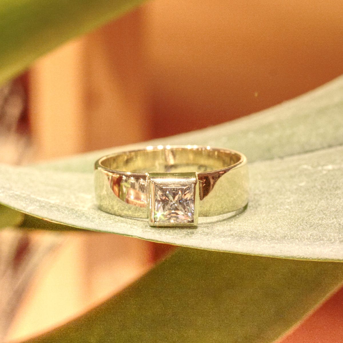 Ring Zirkonia-Carre – Bild 3