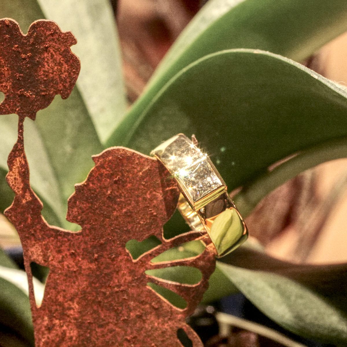 Ring Zirkonia-Carre – Bild 2