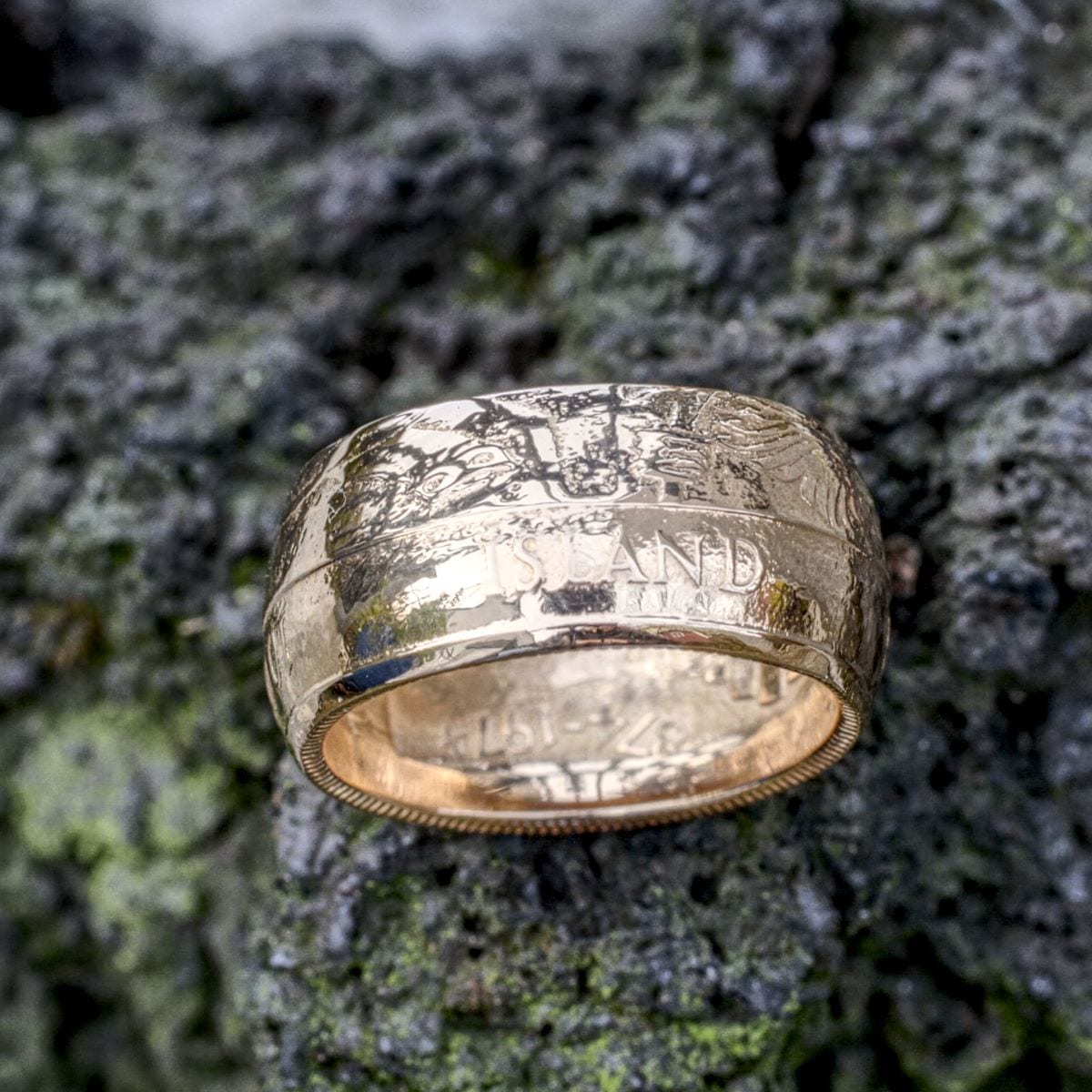 Münzring Island Gold – Bild 17