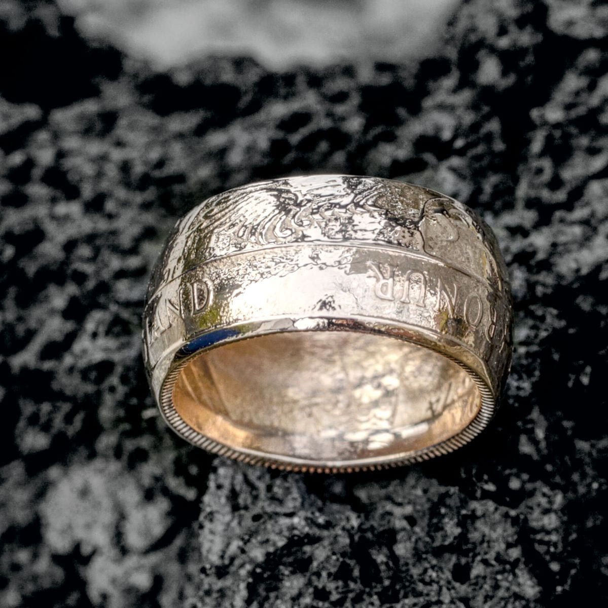 Münzring Island Gold – Bild 16