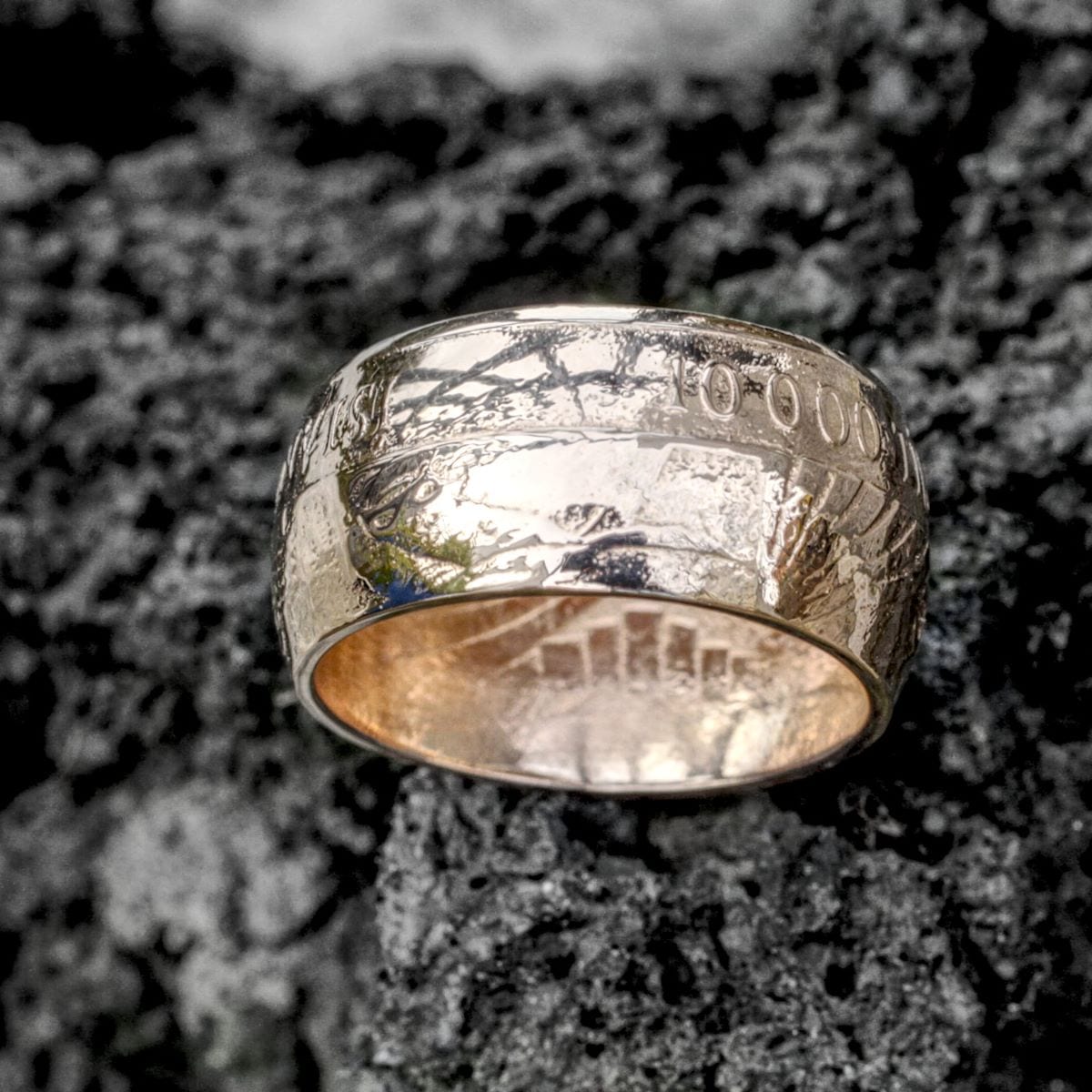 Münzring Island Gold – Bild 13