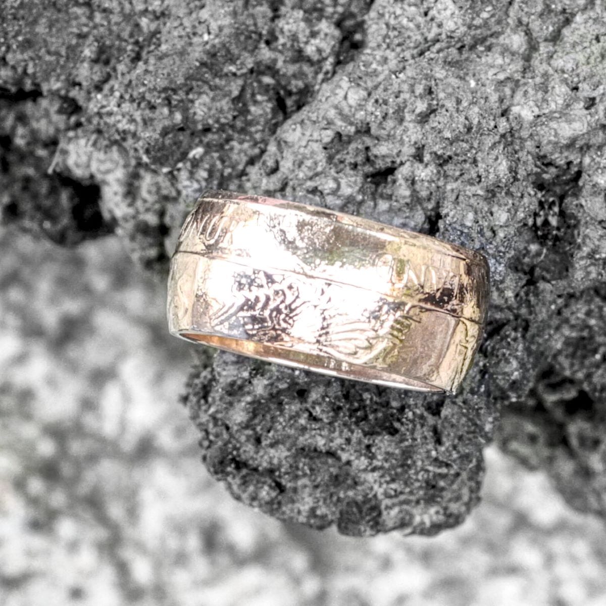 Münzring Island Gold – Bild 12