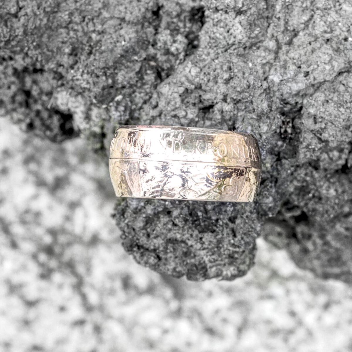 Münzring Island Gold – Bild 11