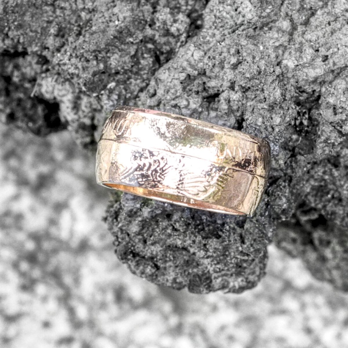 Münzring Island Gold – Bild 10