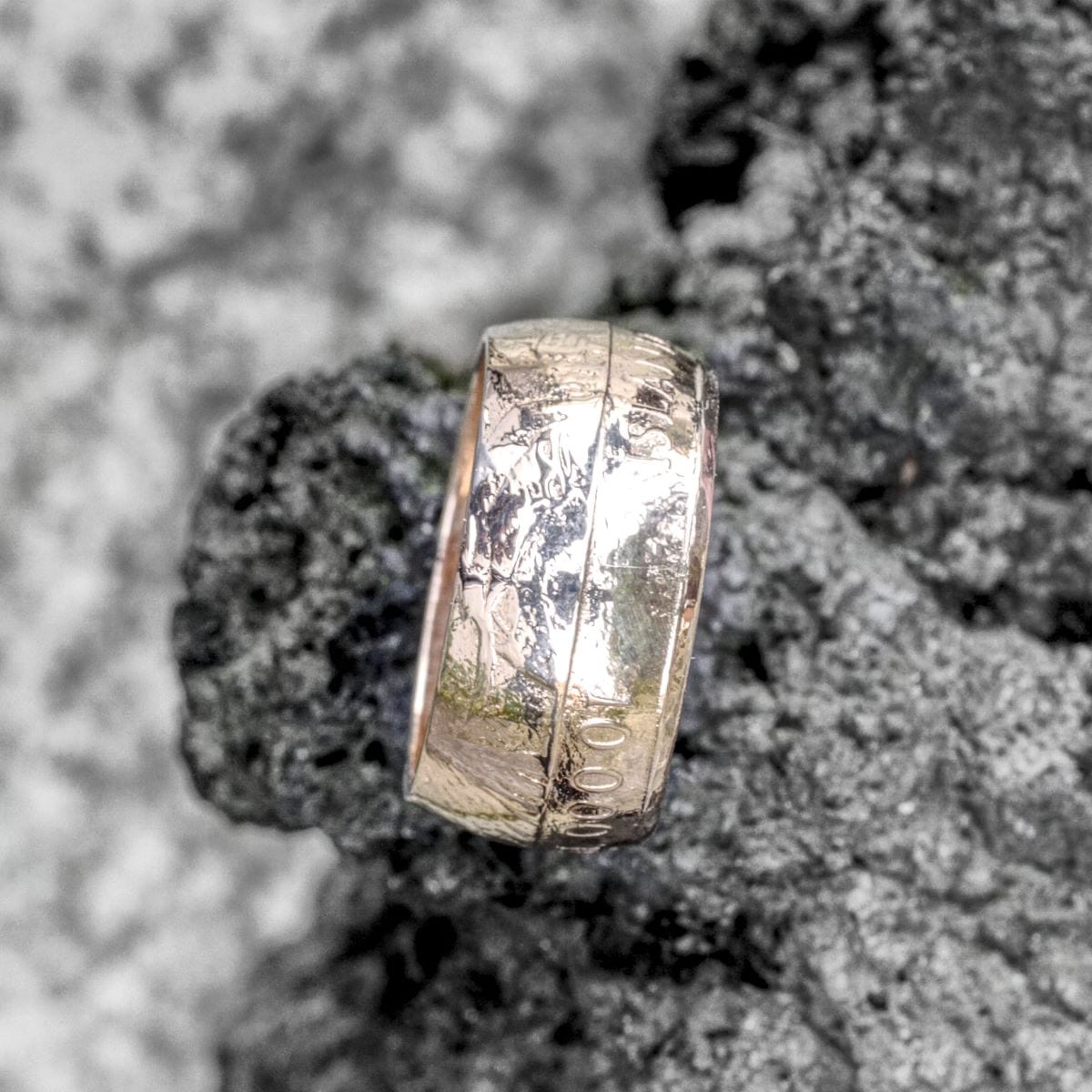 Münzring Island Gold – Bild 8