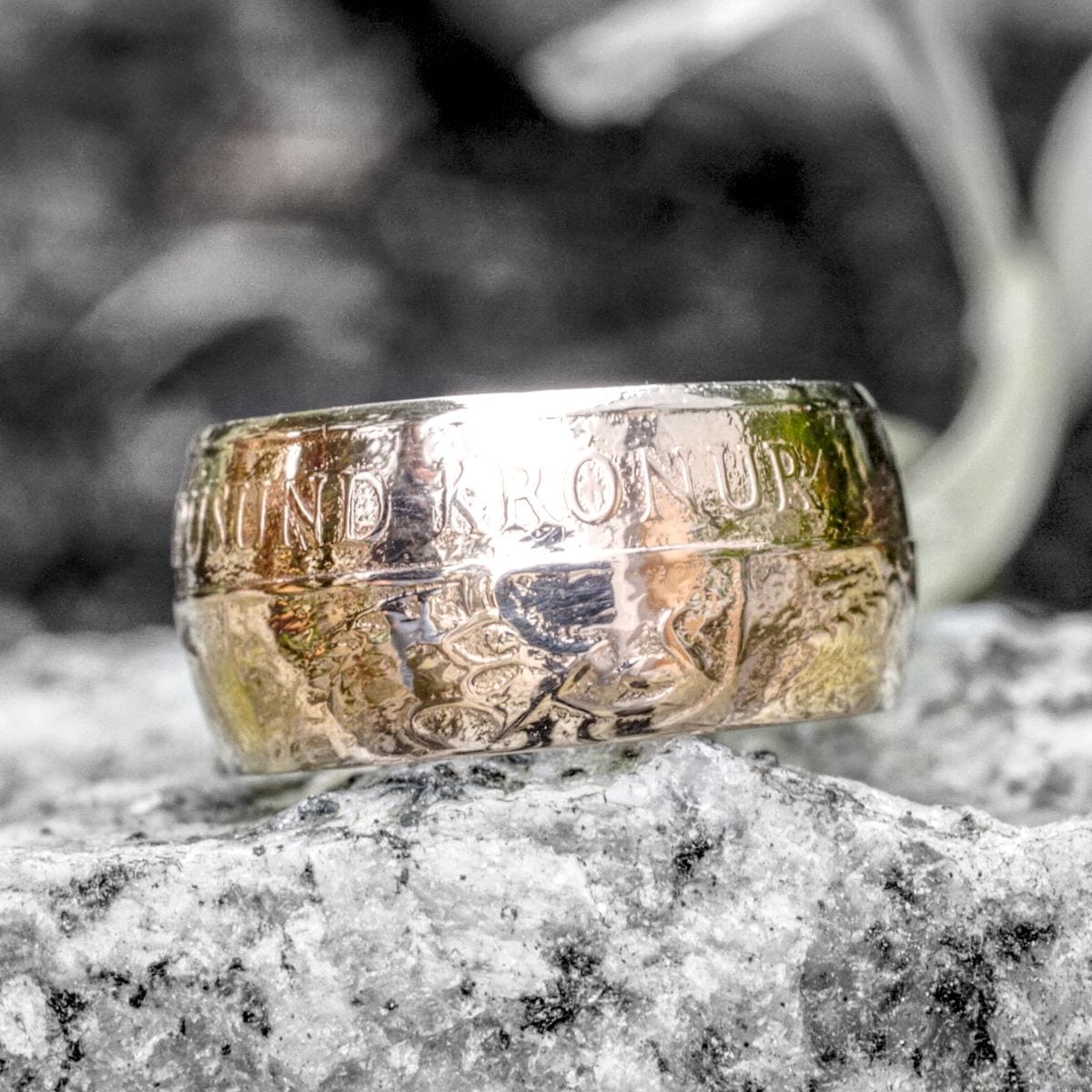 Münzring Island Gold – Bild 5