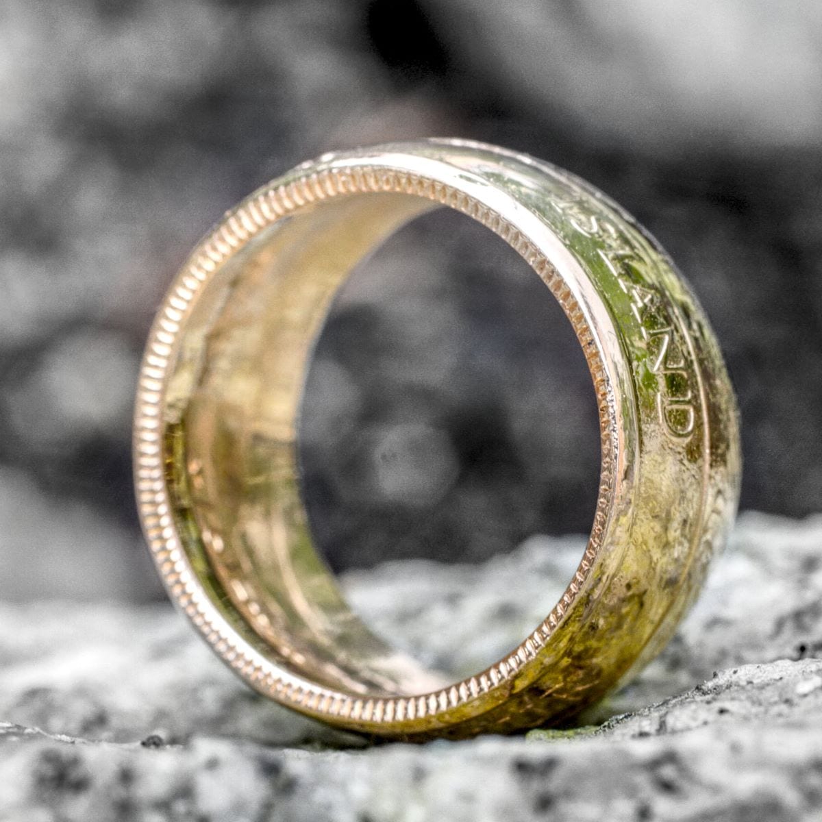 Münzring Island Gold – Bild 3