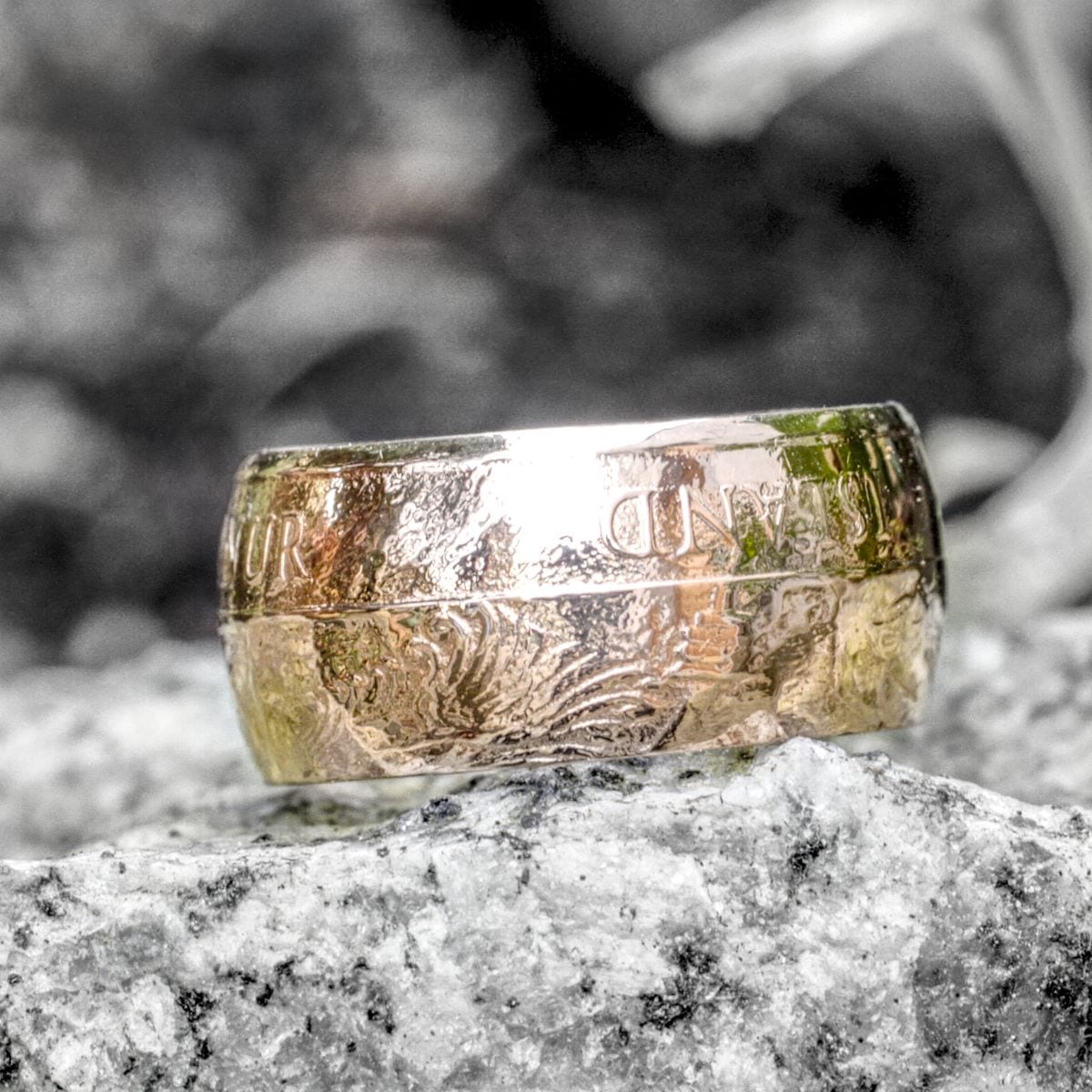 Münzring Island Gold – Bild 2