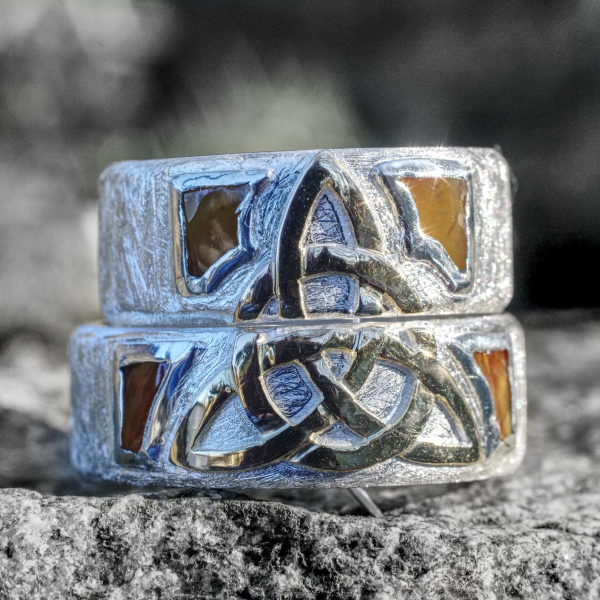 Eheringe Wotansknoten – Bild 2