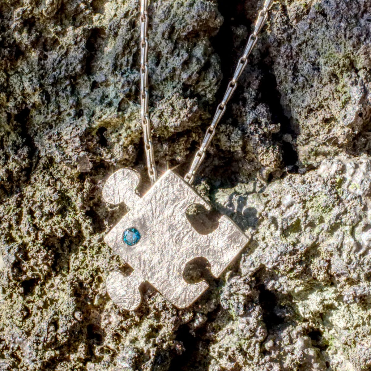 Anhänger Puzzleteile – Bild 2