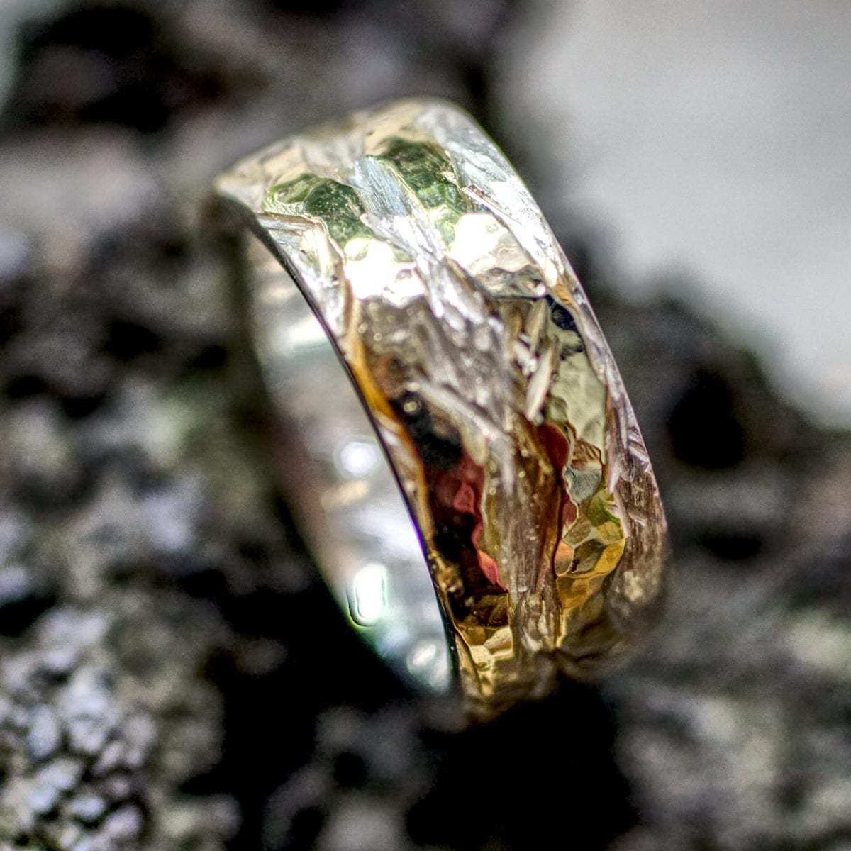 Ehering mit zwei Goldstreifen – Bild 5