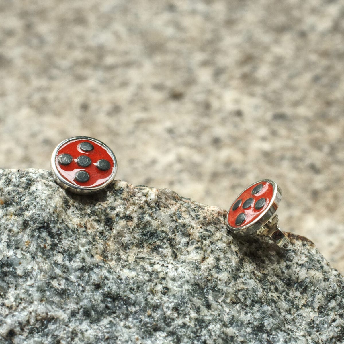 Ohrstecker Lady Bug 2.0 – Bild 4