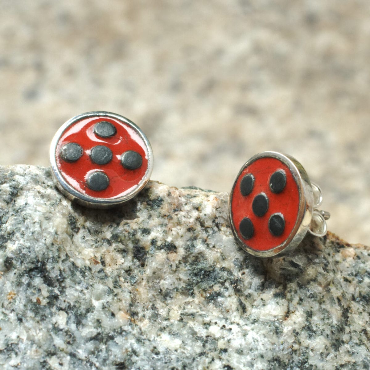 Ohrstecker Lady Bug 2.0 – Bild 3
