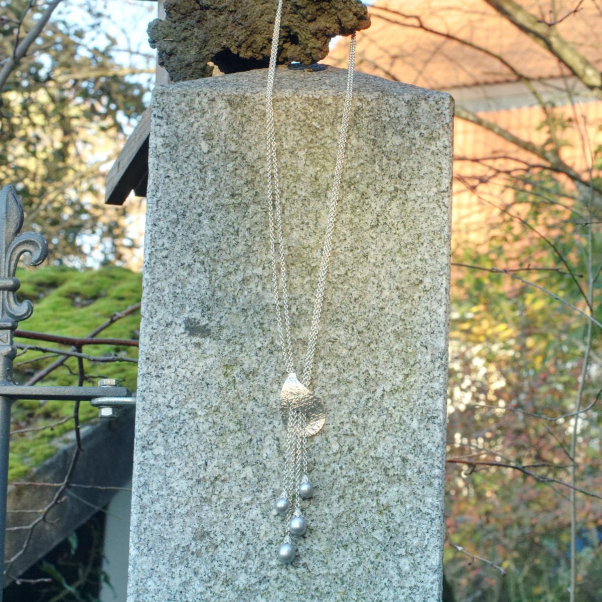 Collier 4 Perlen – Bild 7