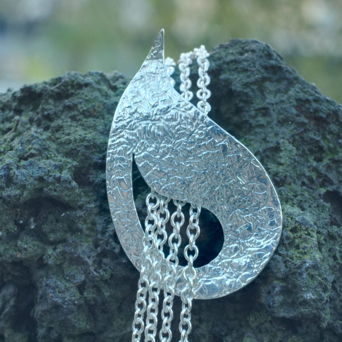 Collier 4 Perlen – Bild 2