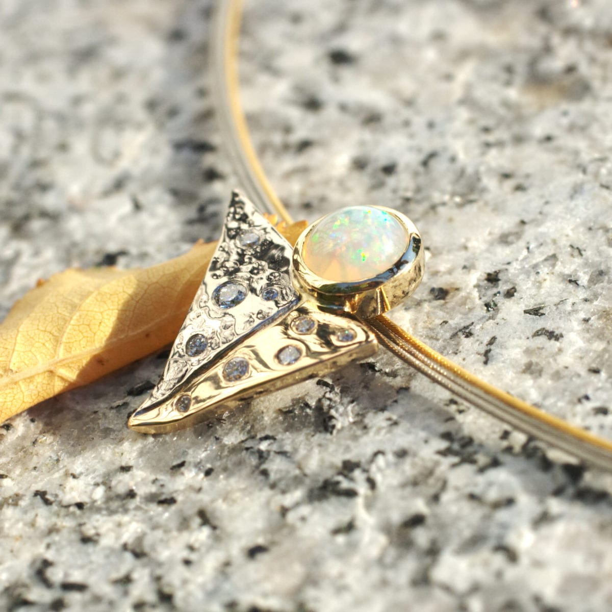 Anhänger mit Opal – Bild 6