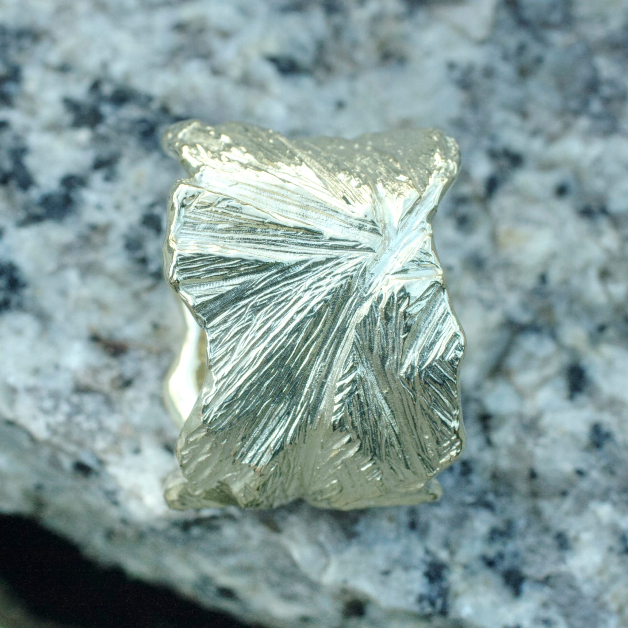 Goldring Blattstruktur – Bild 12