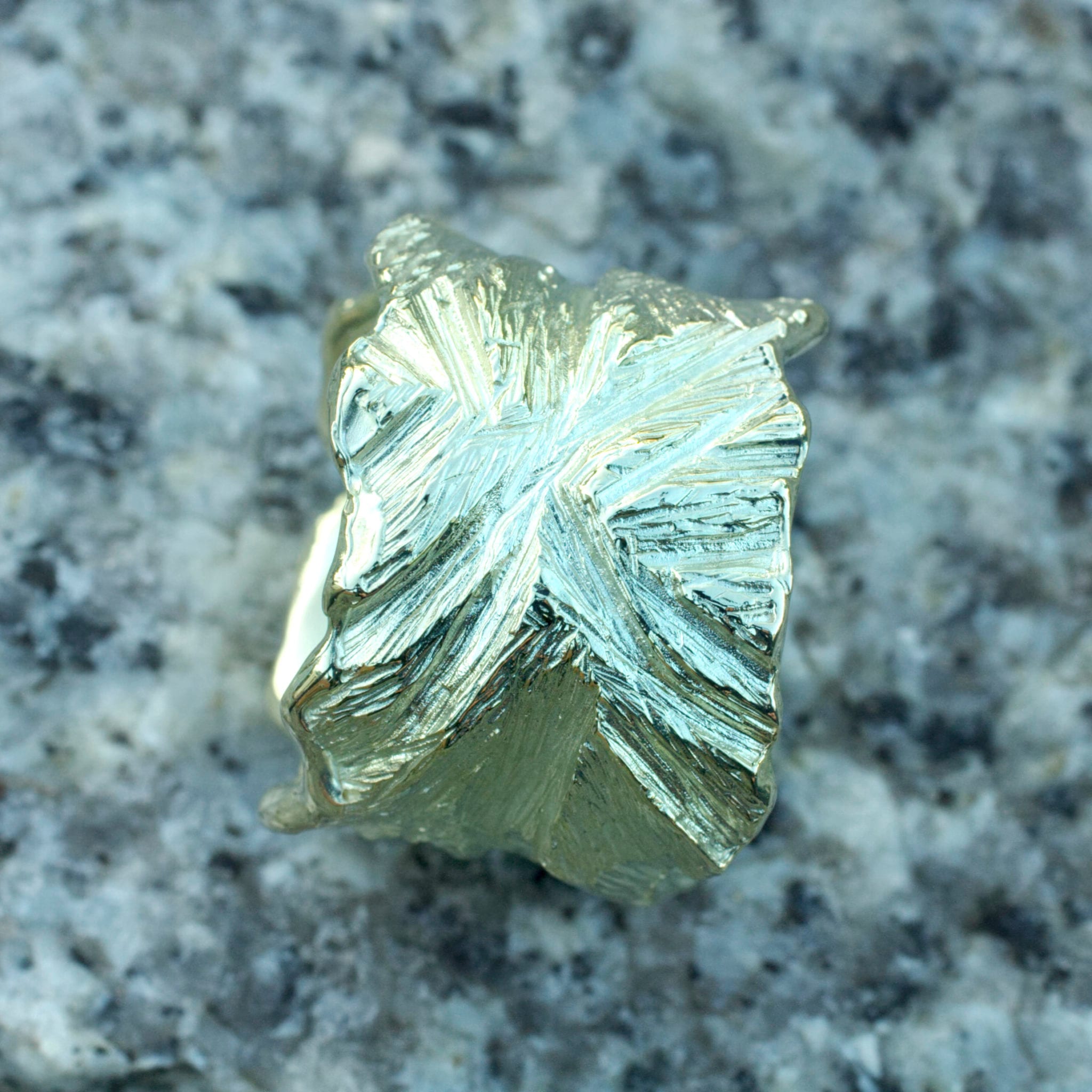 Goldring Blattstruktur – Bild 11