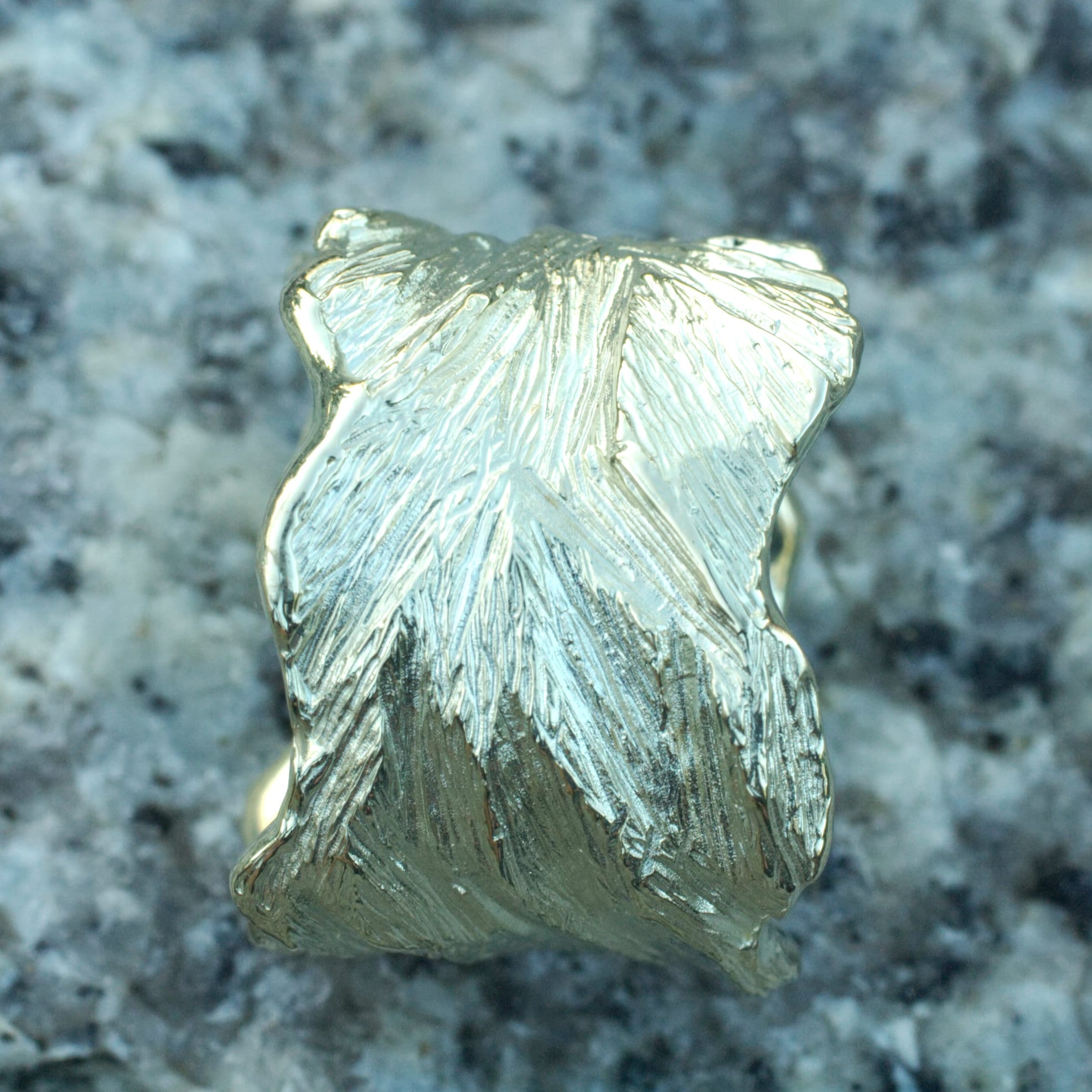 Goldring Blattstruktur – Bild 10