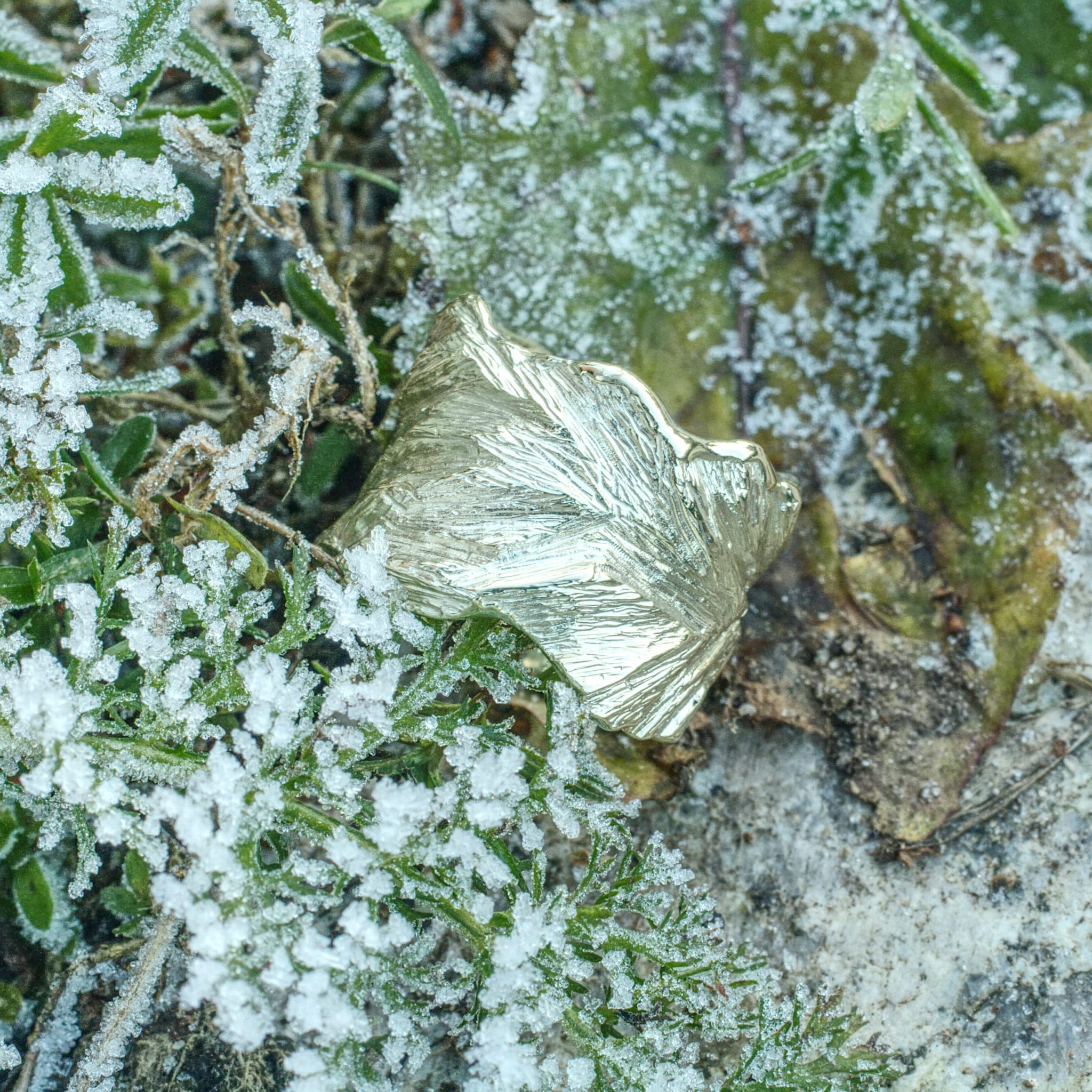 Goldring Blattstruktur – Bild 8