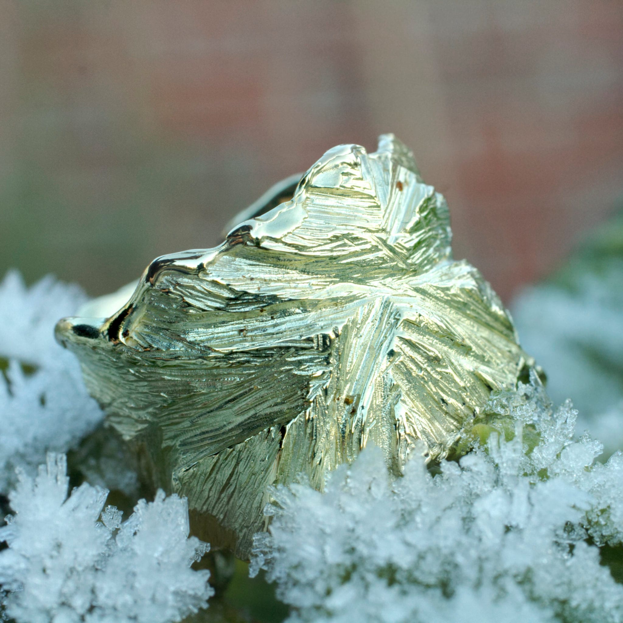 Goldring Blattstruktur – Bild 5