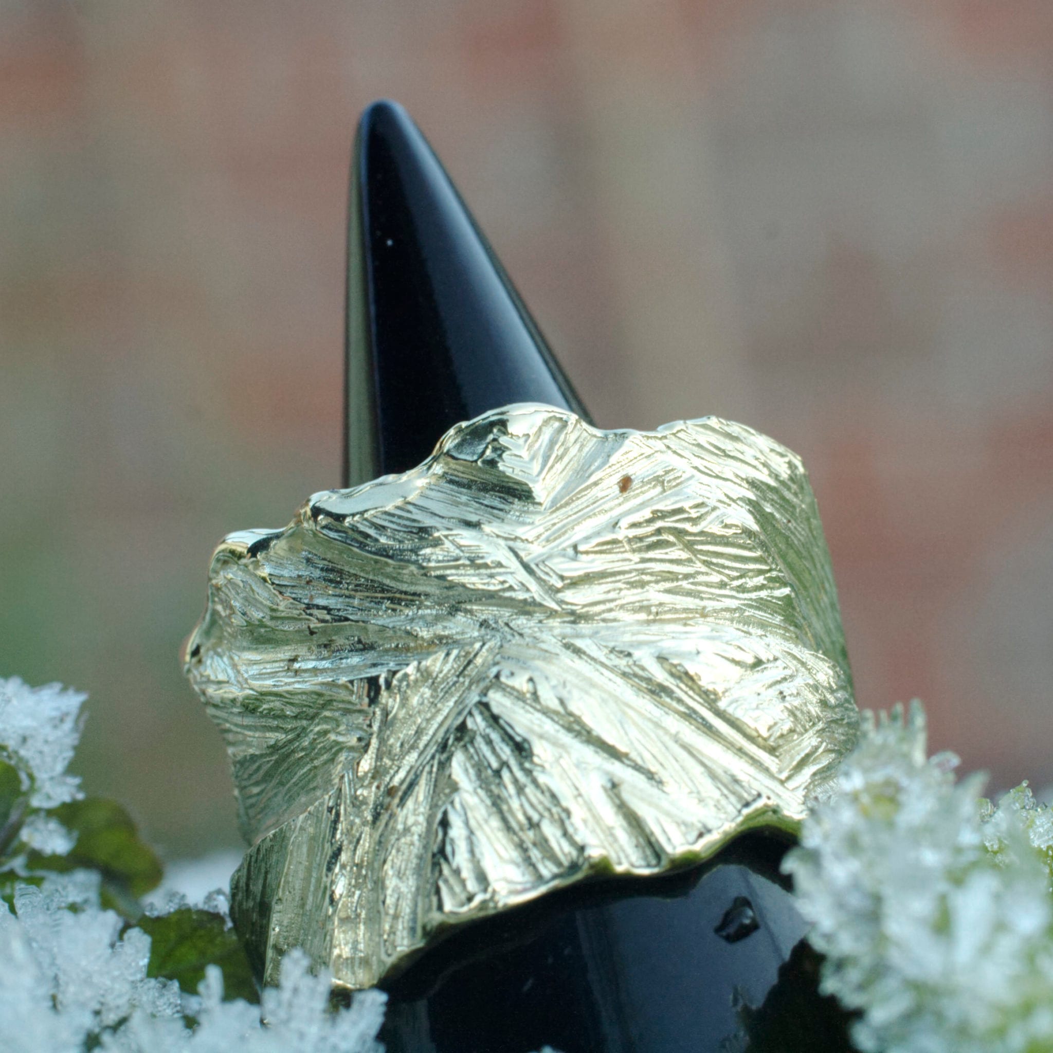 Goldring Blattstruktur – Bild 3