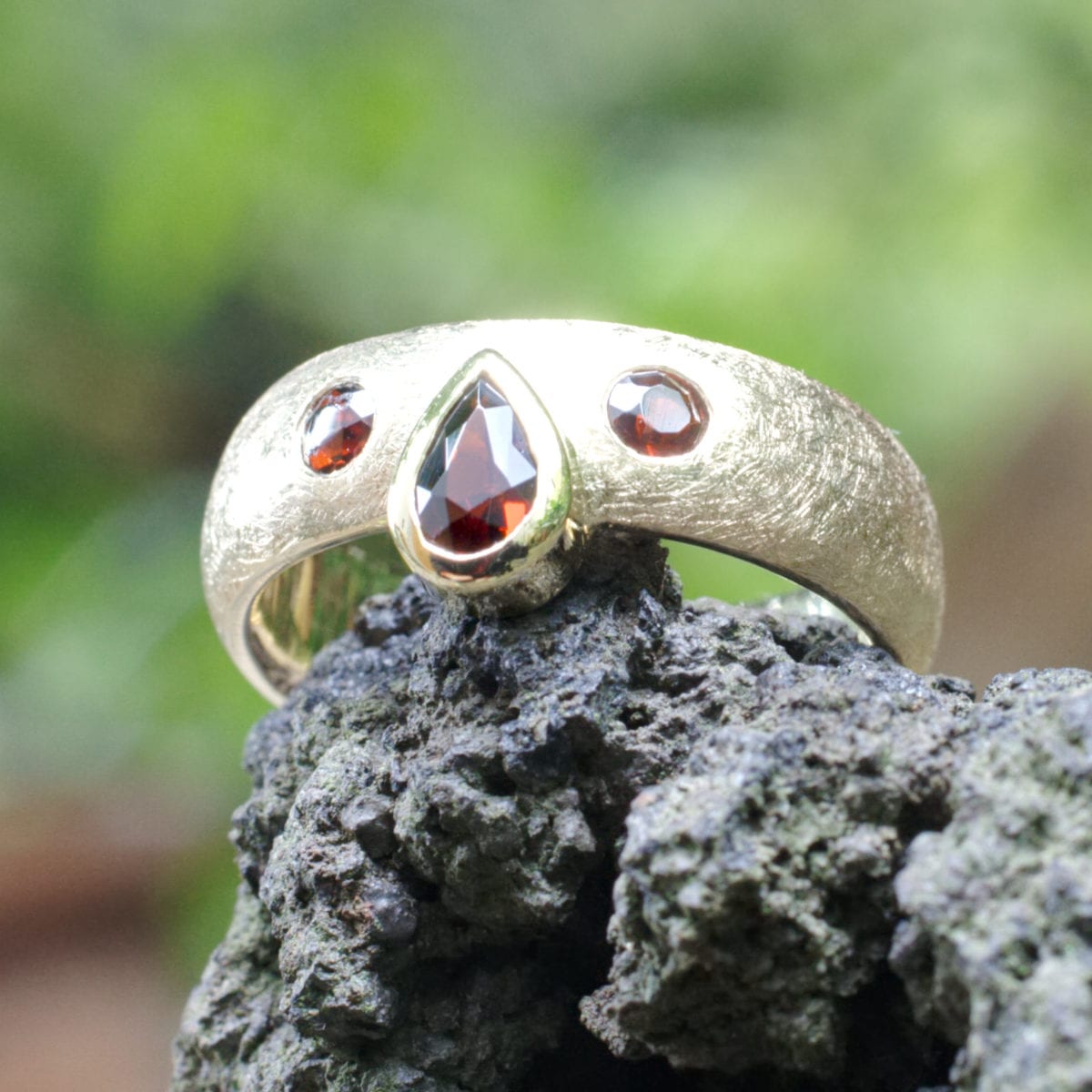 Goldring drei Granate – Bild 5