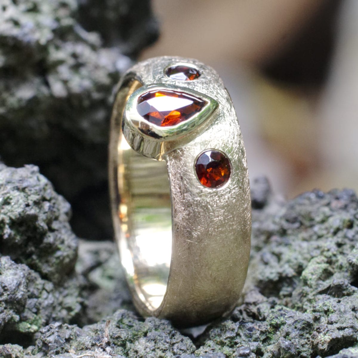 Goldring drei Granate – Bild 6