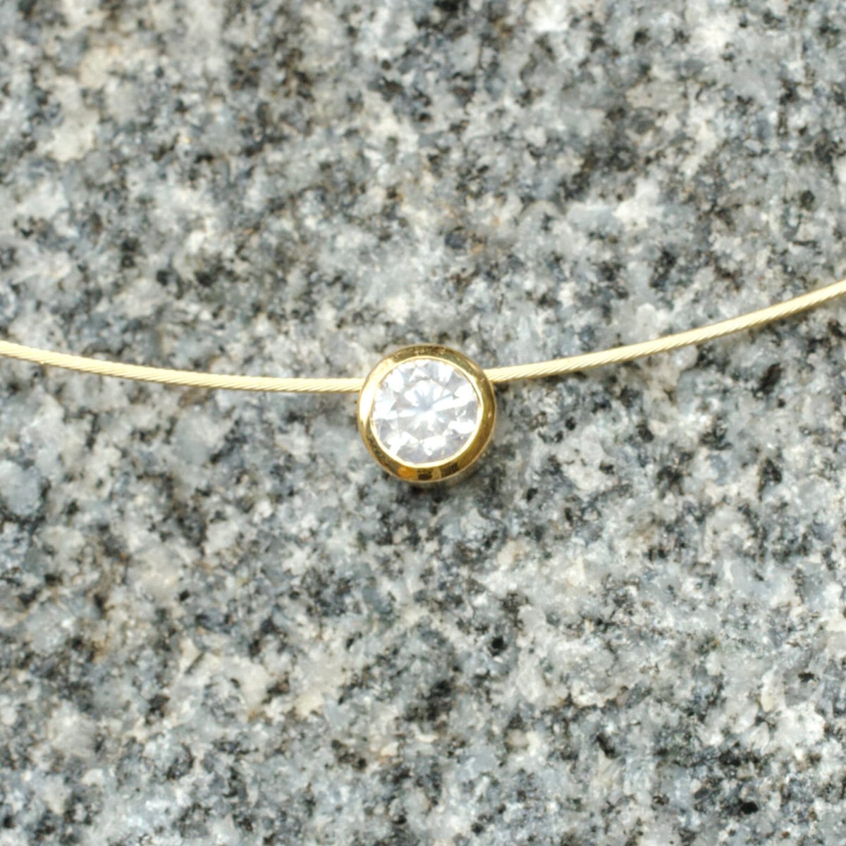 Goldsaite mit Brillant – Bild 6