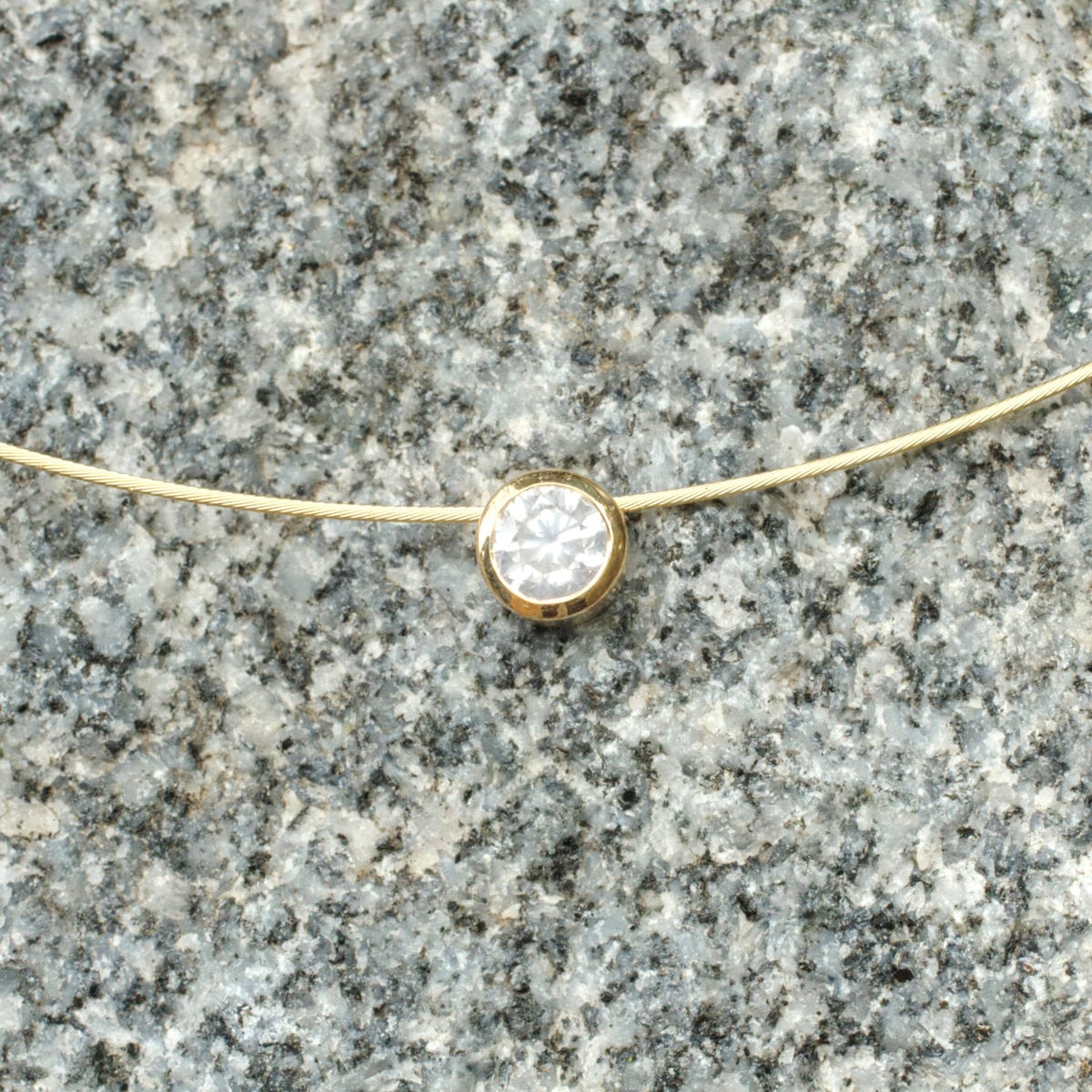 Goldsaite mit Brillant – Bild 5