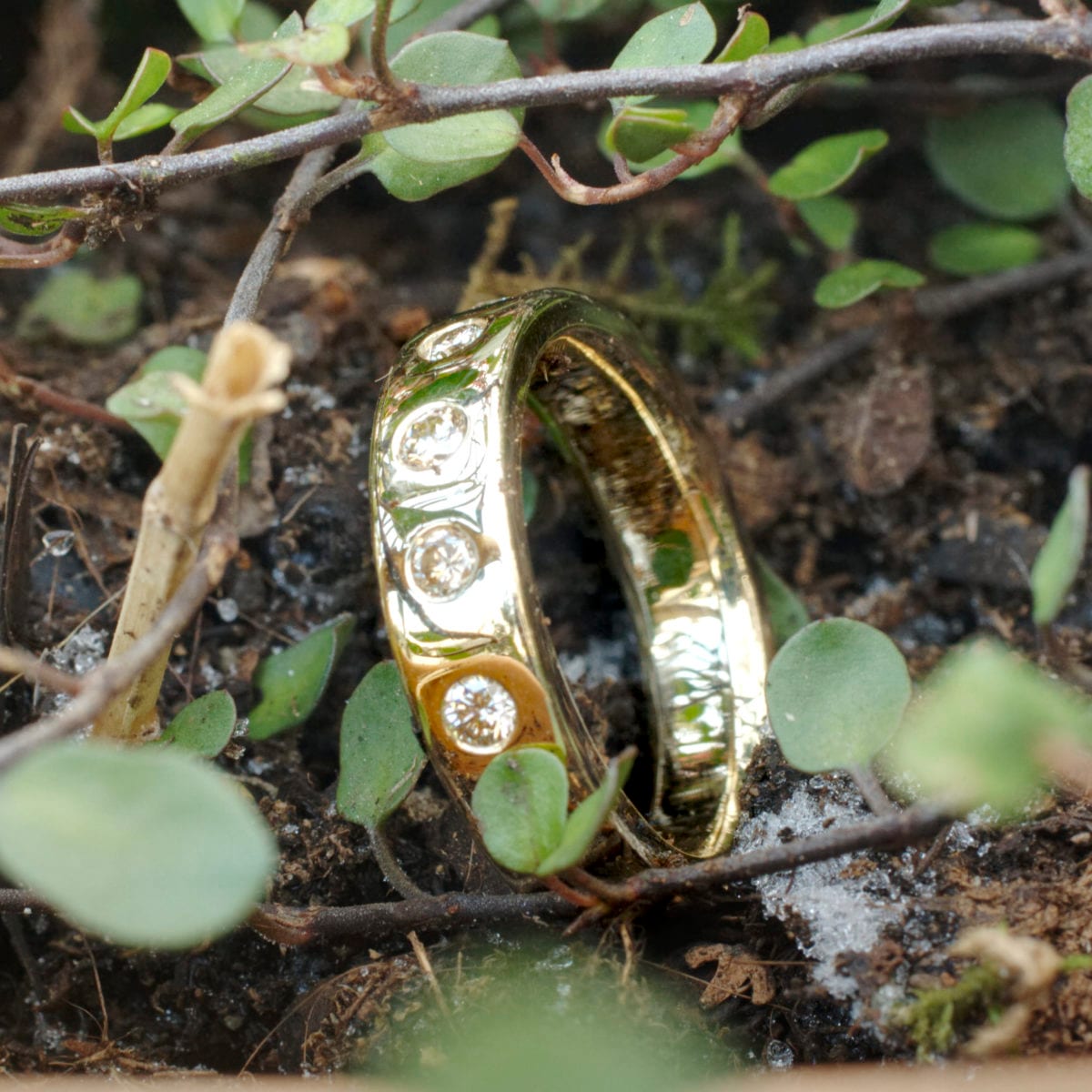 Memoire mit 14 Brillanten – Bild 3