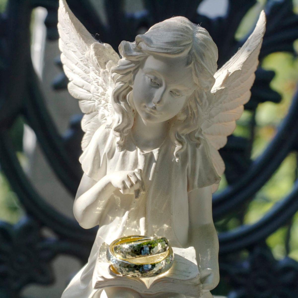 Trauringe Hammerschlag selbstgeschmiedet – Bild 2