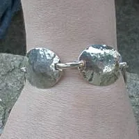 Armband Silberkreise