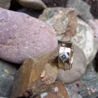 Goldring Blautopas-Brillant