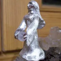 Figur Hexe Silber