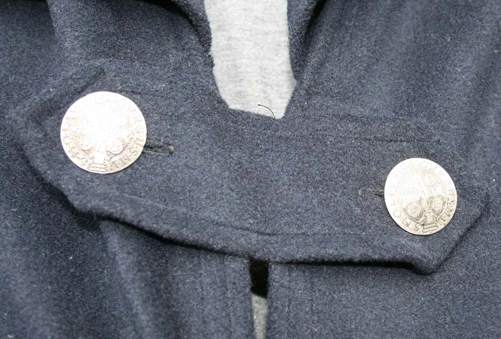 Benediktus Knopf aus Silber