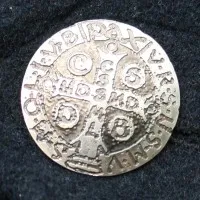 Benediktus Knopf aus Silber