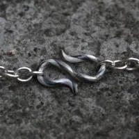 S-Haken Streifenhörchen Mokumegane