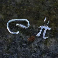 Bergsteiger-Karabiner mit Pi