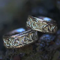 Trauringe mit keltischem Flechtband