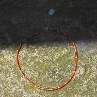 Carneol-Perlen Collier