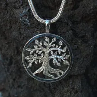 Anhänger Silber-Lebensbaum